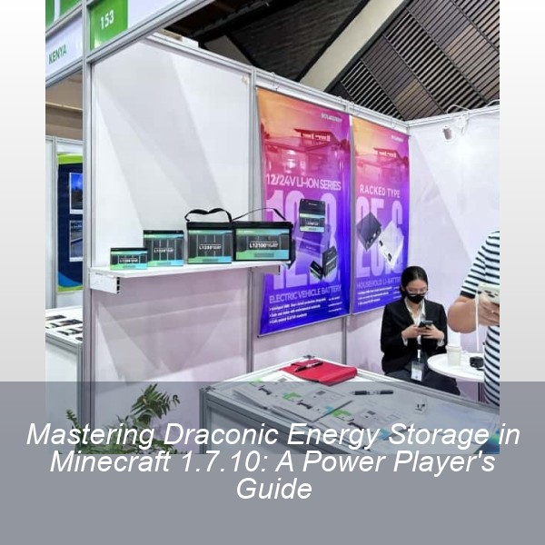 Mastering Draconic Energy Storage in Minecraft 1.7.10: A Power Player's Guide